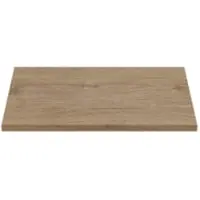 Saniclass Tops Topblad - 41x22.5cm - fonteinkast - eiken