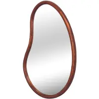 Sweeek - Biologische dennenhouten spiegel, 85cm, 3cm dik, ideaal voor in de hal, slaapkamer of badkamer