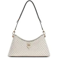 GUESS schoudertas Patsie Shoulder Bag Cream White crème