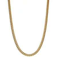 Lucleon 6 mm Goudkleurige Schakel Ketting