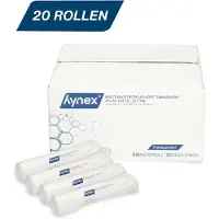 Hynex Vuilniszak 20 liter - 1000 stuks - Afvalzakken - Vuilzakken - Pedaalemmerzakken - Gerecycled HDPE - 45x50cm - 20 rollen x 50 stuks - Transparant