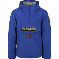 Napapijri Rainforest Jas Mid Blauw - Maat L - Heren - Winterjassen