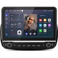 Junsun Autoradio Geschikt voor Mercedes-Benz Smart Forfour/Fortwo 453 (2014-2024) | 10.1" Android 15 GPS Navi, WiFi & Carplay & Android Auto, Bluetooth, FM, RDS, SWC, DSP, USB | 2+64GB