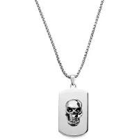 Lucleon Icarus Damiano Stalen Dogtagketting