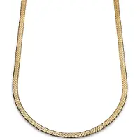 Lucleon Essentials | 6 mm Goudkleurige Ketting met Visgraatschakels