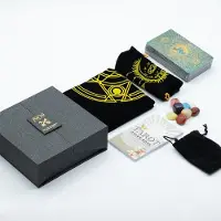 Ancient Wisdom Goud & Turquoise Tarot Geschenkset