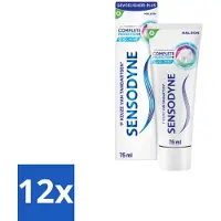 Sensodyne – Tandpasta – Complete Protection + Cool Mint – 75 ml - Voordeelverpakking - 12 stuks