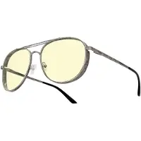 Gunnar - Fallout Brotherhood of Steel - Computerbril - Blauw Licht Bril - Blue Light Glasses 0.2 Sterkte Amber