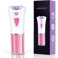 Aura Epileerapparaat dames - Epilator Gezicht & Lichaam - Ladyshave – Wit En Roze - 14cm x 6cmx 4cm