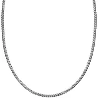 Lucleon 3 mm Zilverkleurige Schakelketting