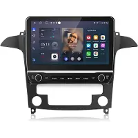 Junsun Android 15 Autoradio Geschikt voor Ford S-Max WA6 2007-2015 ,2GB+64GB, Draadloze CarPlay, DAB+, GPS-Navigatie, Bluetooth, 10.1-inch Touchscreen, WIFI, DSP, Quad-core processor