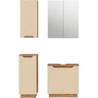 Vicco Badkamermeubelset Lotta Kasjmier 4-delig, Model 59482