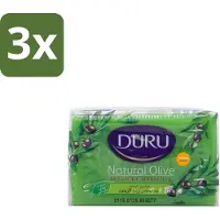 Duru – Zeep – Olijf & Glycerine – 150 g - Bulkverpakking - 3 stuks