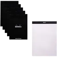 Exacompta Dotpad - geniet Schrijfblok - N18 - A4 - gestippeld - 80g - Zwart - 80 vel - 5 stuks
