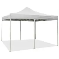 DIVINA FIRE 3 x 6 meter witte opvouwbare partytent met waterdichte PVC-coating