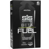 Sis Beta Fuel Gel 6x60ml. Natural | ONE SIZE