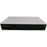 Longshine LCS-GS7108-E 8-poorts mini-switch, 8 x 10/100/1000 Mbps, metalen behuizing in zilverkleur, zonder ventilator, QoS-poorten, lusdetectie, IEEE 802.3az