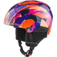 Alpina Skihelm Kids Pizi Pink/Orange Blue Gloss-46 - 51 cm