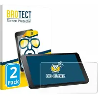 BROTECT - Screenprotector voor RiderNav R7M - Folie Beschermfolie transparant 2 Stuks