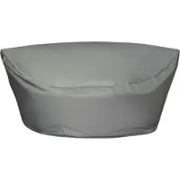 Beliani Regenschutz - Regenhoes - Grijs - 140 cm - Polyester