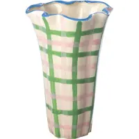 Intratuin Vaas Fyvie Groen / Crème D 23 H 34 Cm