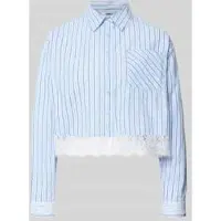 ONLY Boxy fit Blouse met lange mouwen van puur katoen Model 'KHALIDA'