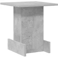 vidaXL Bijzettafel Beton Grijs 35,5 x 35 x 40 cm Bewerkt hout
