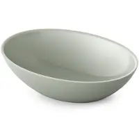 ZEZA Element Waskom - 51x35.5x14.2 - solid surface - glans groen SW1208813