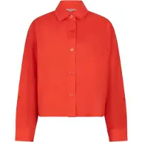 Esqualo Blouse sp26-10016 chili red