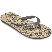 Quiksilver Teenslippers 'Molokai' sand / antraciet