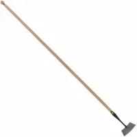 Hendrik Jan Topshoffel 16 cm van gesmeed staal, steel 170 cm met hilt, voor borders en lichte grond