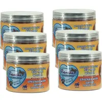 Renske Gezonde Beloning Hartjes 100 g - Hondensnacks - 6 x Kip&Wortel
