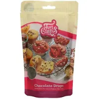 Funcakes Chocolade Drops - Puur - 350g - Bakvaste Chocolade
