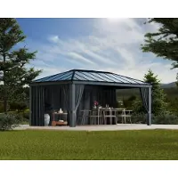 Canopia Palram-Gordijnset Voor Tuinpaviljoen Dallas 6100 (4st)