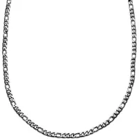 Lucleon Curtis Amager Zilverkleurige Figaro-schakelketting