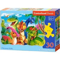 Castorland puzzel 30 stukjes: Dino Selfie