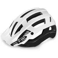 R2 fietshelm Cross - full-wrap in-mold technologie - Wit