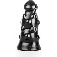 Bubble Toys - PokPok - Anaal Dildo - Zwart - Vier maten X-Large