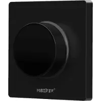 LedLoket Led Bouwlamp 30W met Sensor zwart IP66 - 2800K - Warm wit