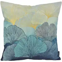 Gek op kussens! Sierkussen ginkgo #2 | 45 x 45 cm | katoen/linnen