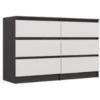 Top E Shop Moderne commode met 6 laden MALWA M6 120