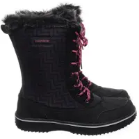 Bagheera Winter Snowboots - Zwart/Roze - Maat 28 - Kids