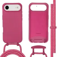 IMoshion Color Backcover met afneembaar koord met MagSafe voor de Apple iPhone Air - Raspberry