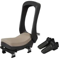 Urban iKi Junior Fietsstoeltje - Bincho Black/Inaho Beige - Met Montagekader
