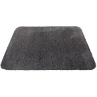 Prima - Soft - Badmat - Hangend - WC mat - zwart - antraciet - 50x70cm - antislip
