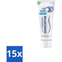 Sensodyne 15 x – Tandpasta – Rapid Relief Whitening – 75 ml - Gevoelige Tanden - Gevoeligheid - Verlichting - Whitening - Tandpasta