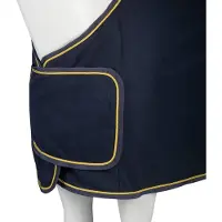 Horka FLEECE DEKEN MET BORSTFLAP EN ORNAMENT