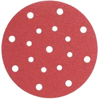 Radix - Schuurschijf - Pro - Klittenband 150 mm - P60 – 17 stofgaten (50 stuks)