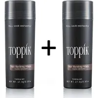 Toppik 2x Hair Building Fibers Large 27,5 gram - Donkerbruin