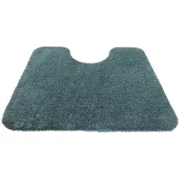Prima - Soft - WC mat - donker groen - 50x60cm - antislip - met uitsparing 21cm